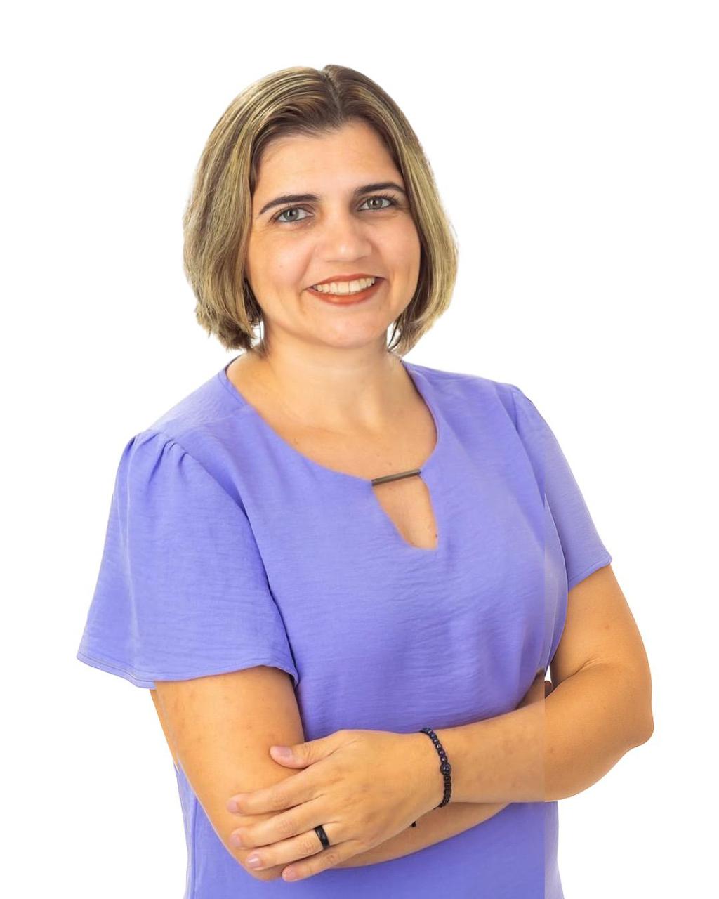 Patrícia Nogueira, pré-candidata ao Senado pelo PCdoB